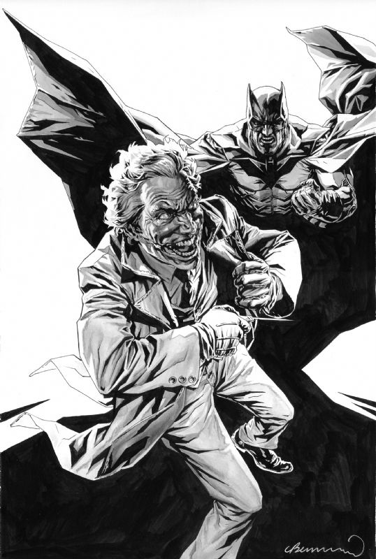 batman black and white lee bermejo